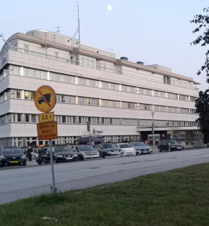 Även ett stort sjukhus är i behov av en städfirma